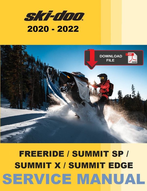 Ski-Doo 2022 Summit X Expert 850 E-TEC Service Manual