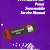 Arctic Cat 1995 Puma Snowmobile Service Manual