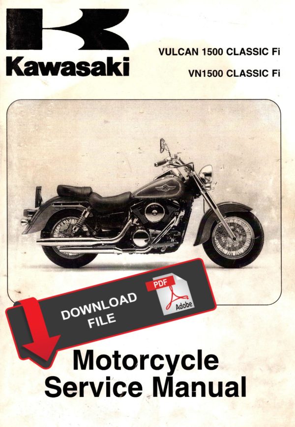 Kawasaki 2004 Vulcan 1500 Classic FI Service Manual