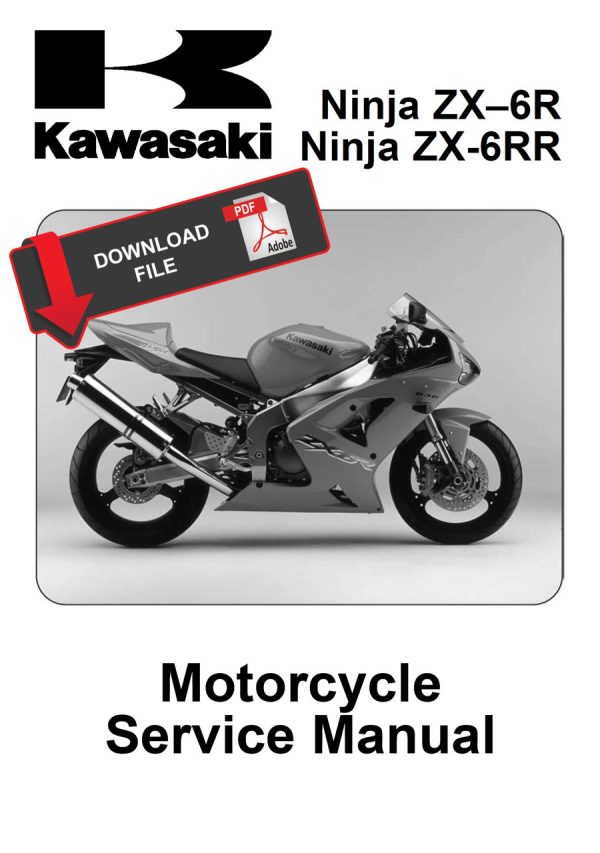 Kawasaki 2003 Ninja ZX-6R Service Manual