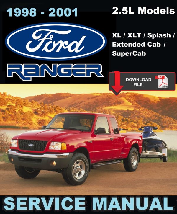 Ford 2001 Ranger 2.5L Service Manual