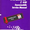 Arctic Cat 1995 Z 440 Snowmobile Service Manual