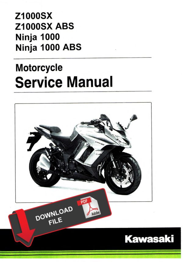 Kawasaki 2014 Ninja 1000 Service Manual