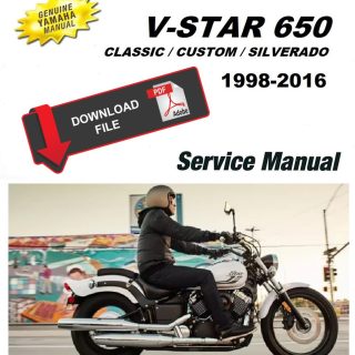Yamaha 2014 V-Star 650 Custom Service Manual