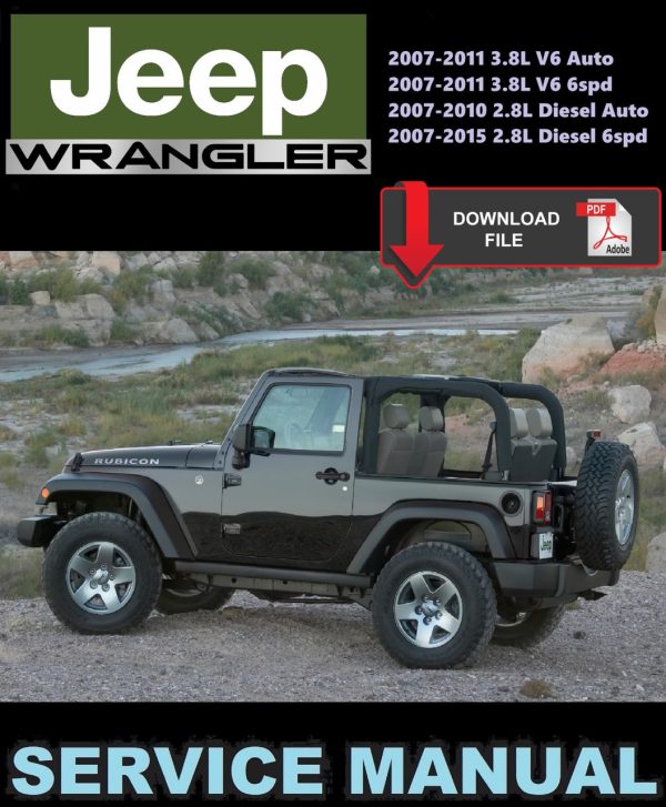 Jeep 2010 Wrangler Rubicon Service Manual