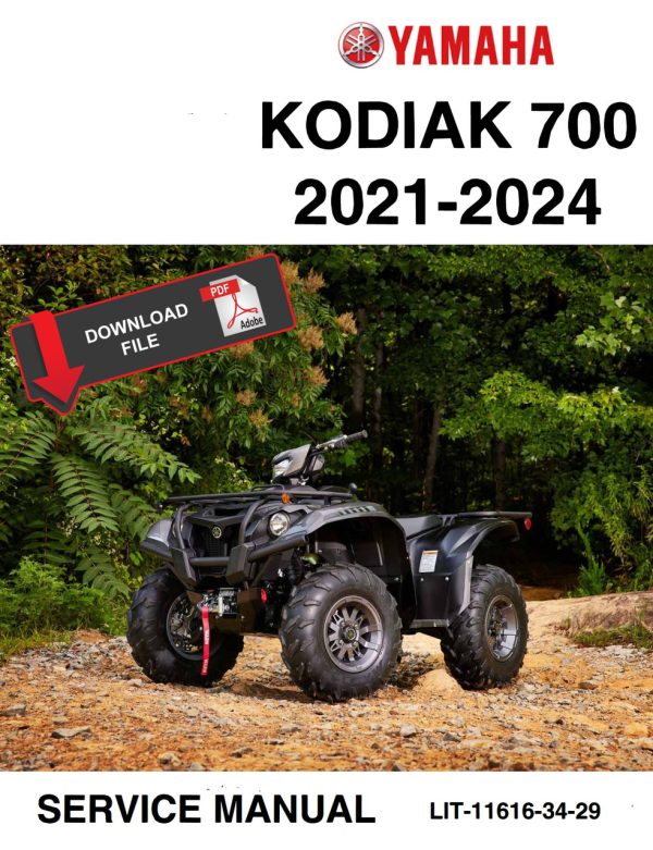Yamaha 2024 Kodiak 700 EPS Service Manual