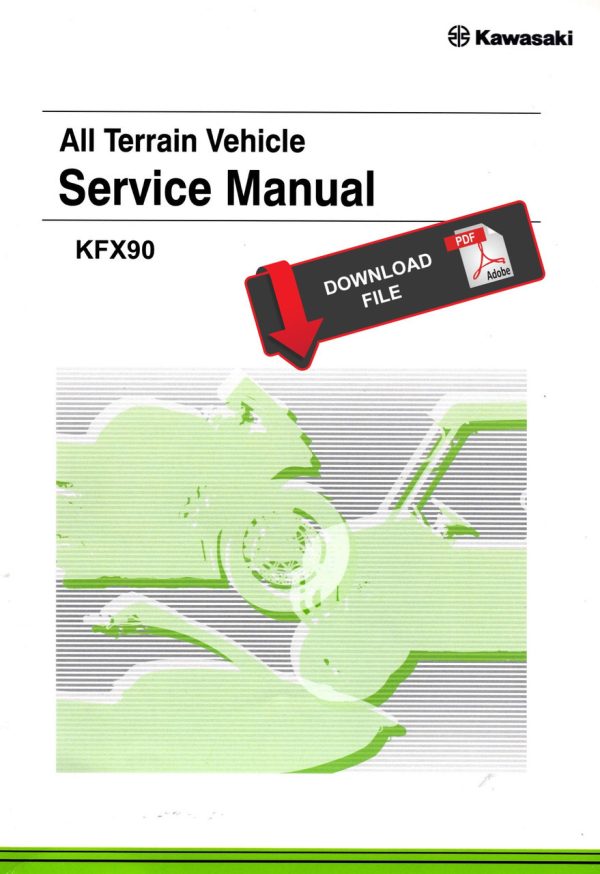 Kawasaki 2008 KFX90 Service Manual