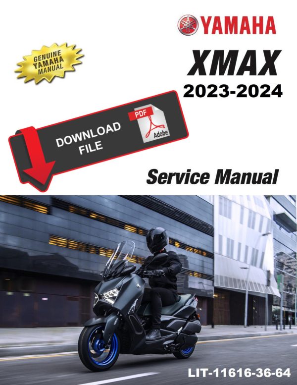 Yamaha 2023 XMax 300 Service Manual