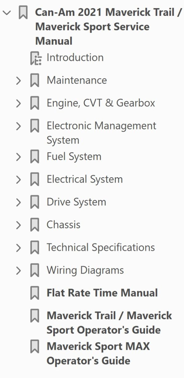 Can-Am 2021 Maverick Trail DPS 1000 Service Manual - Image 4