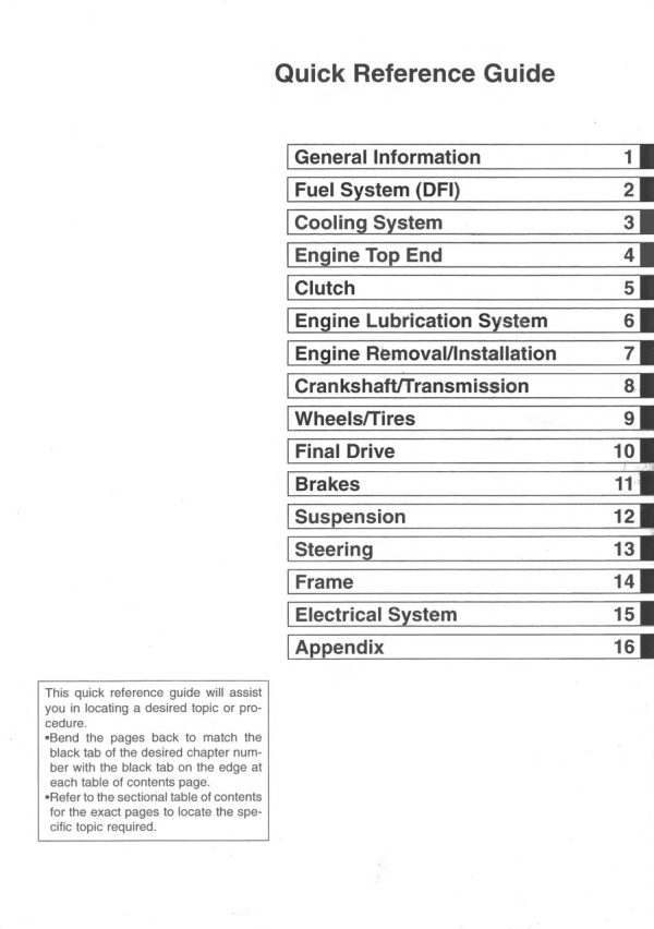 Kawasaki 2004 Vulcan 1500 Classic FI Service Manual - Image 4