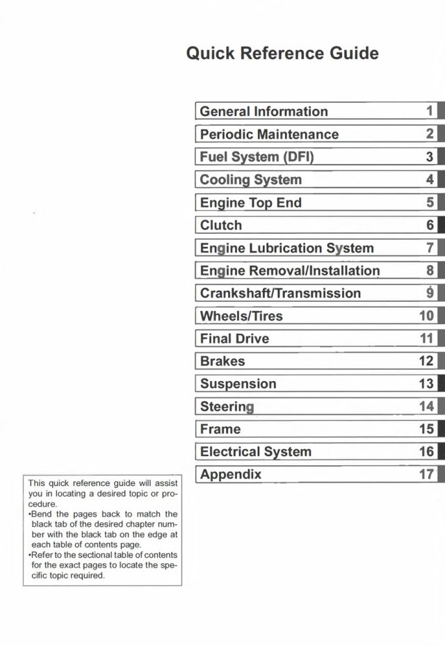 Kawasaki 2018 Ninja 650 Service Manual - Image 4