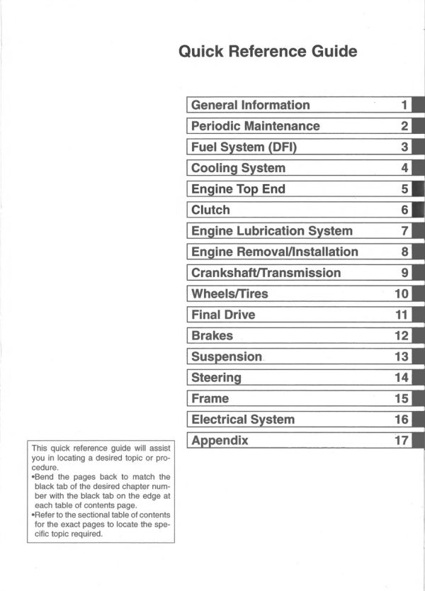 Kawasaki 2005 Vulcan 1600 Classic Service Manual - Image 4