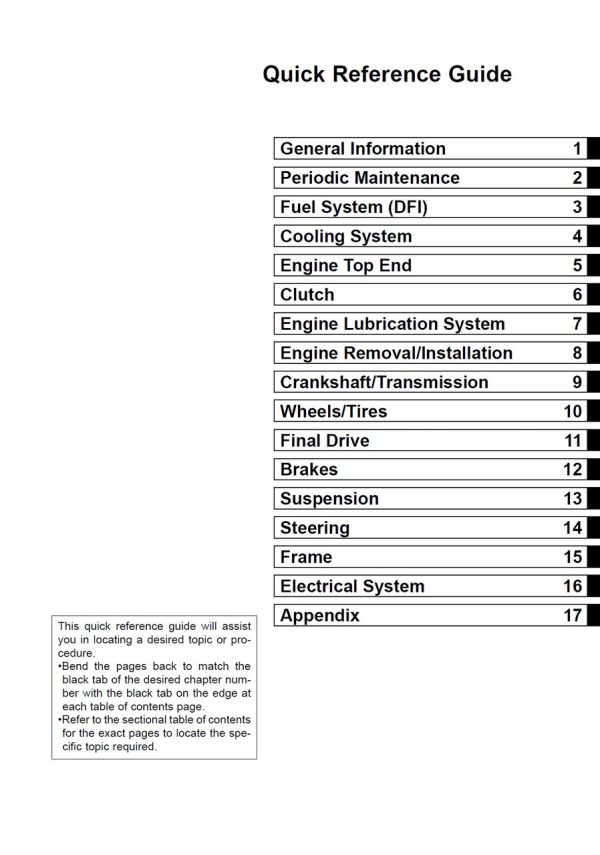 Kawasaki 2006 ER-6F ABS Service Manual - Image 4