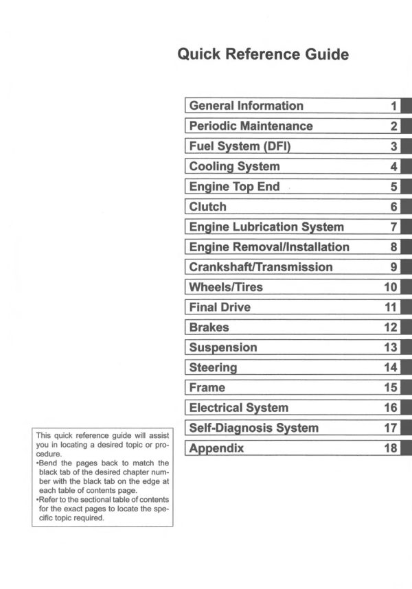 Kawasaki 2023 KLR650 Service Manual - Image 4