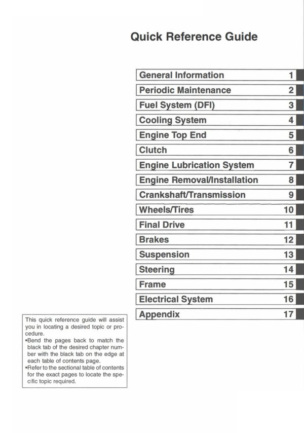 Kawasaki 2005 Vulcan 1600 Nomad Service Manual - Image 4