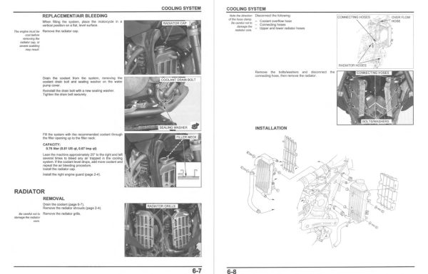 Honda 2023 CRF150RB Service Manual - Image 2