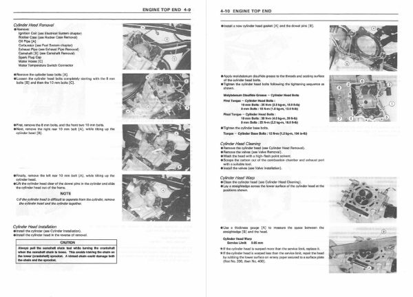 Kawasaki 1994 Bayou 400 Service Manual - Image 2