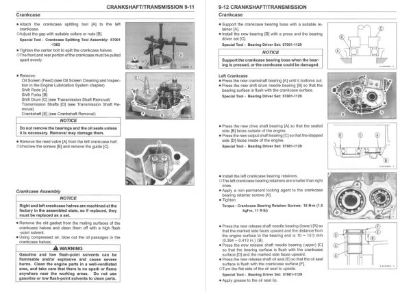 Kawasaki 2015 KX250 Service Manual - Image 3