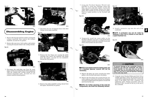 Arctic Cat 1995 Puma Snowmobile Service Manual - Image 3