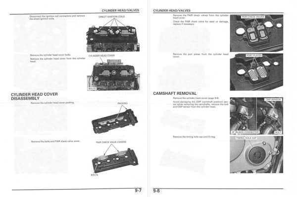 Honda 2005 CBR1000RR Service Manual - Image 2