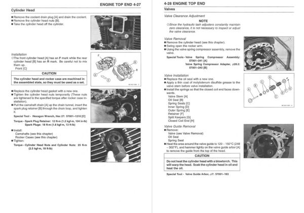 Kawasaki 2001 Vulcan 1500 Drifter Service Manual - Image 3