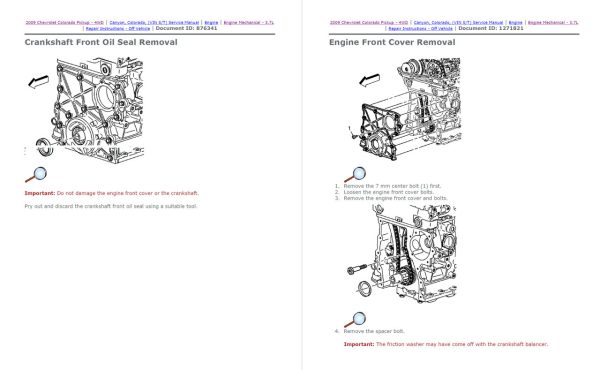 Chevy 2007 Colorado LT Service Manual - Image 2