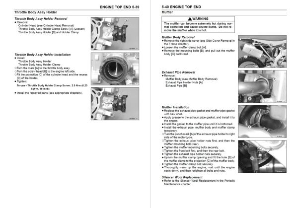 Kawasaki 2013 KX250F Service Manual - Image 2