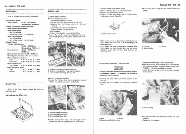 Kawasaki 1990 Bayou 300 Service Manual - Image 2