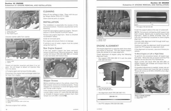 Sea-Doo 2006 3D DI Jetski Service Manual - Image 3