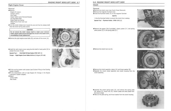 Kawasaki 1993 KLX250R Service Manual - Image 2