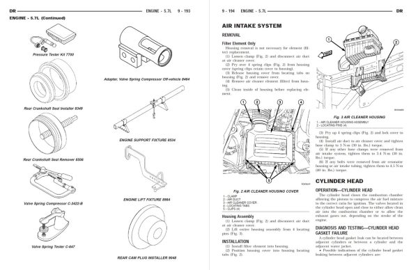 Dodge 2003 Ram 1500 Quad Cab Service Manual - Image 2