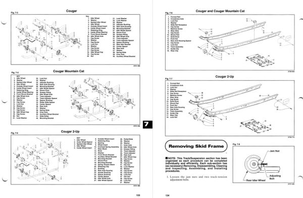 Arctic Cat 1996 Cougar 2-Up Service Manual - Image 3
