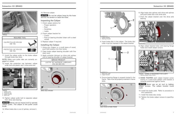 Ski-Doo 2021 Backcountry Sport 600 EFI Service Manual - Image 3