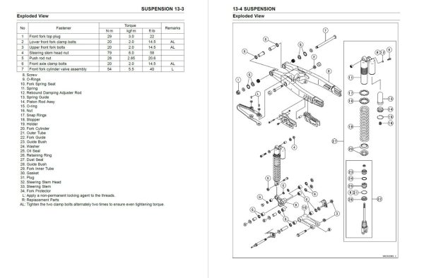 Kawasaki 2005 KX250F Service Manual - Image 3