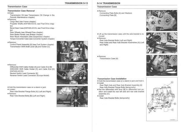 Kawasaki 2014 Mule 600 Service Manual - Image 2