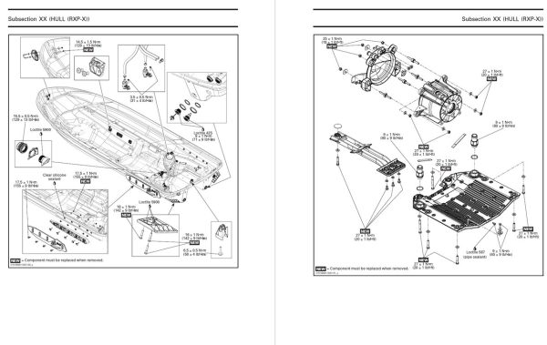 Sea-Doo 2019 RXP-X 300 RS Service Manual - Image 3