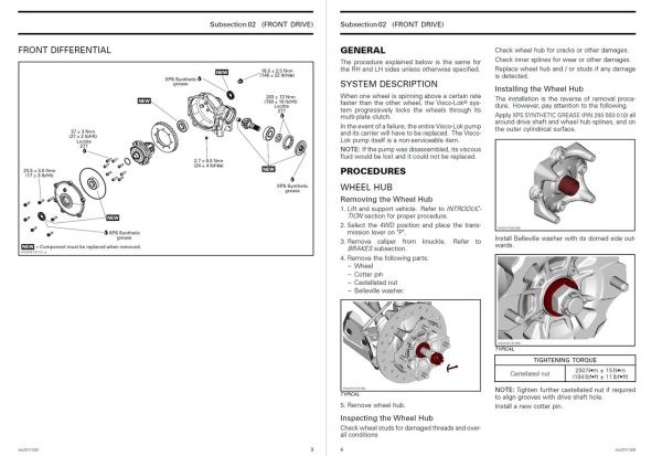 Can-Am 2018 Maverick X3 Turbo R Service Manual - Image 3