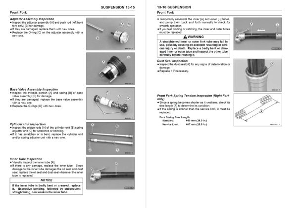 Kawasaki 2013 KX250F Service Manual - Image 3