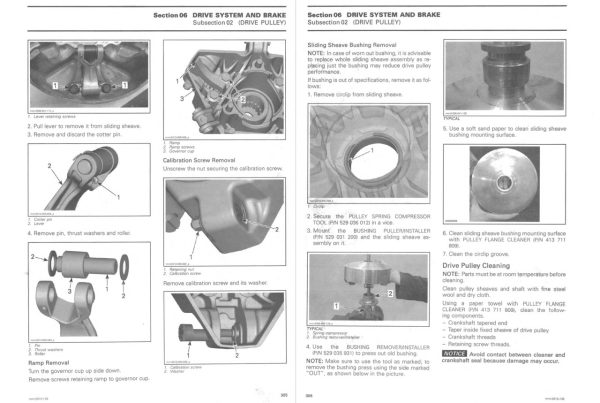 Ski-Doo 2015 Summit X T3 Package 800R E-TEC Service Manual - Image 3