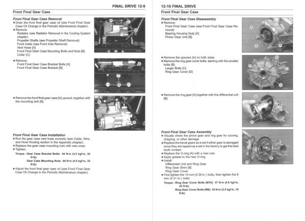 Kawasaki 2010 Mule 4010 Diesel 4x4 Service Manual - Image 3