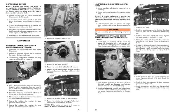 Arctic Cat 2023 Blast ZR 4000 Service Manual - Image 2