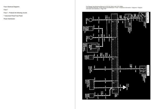 Ford 2000 Ranger 2.5L XL SuperCab Service Manual - Image 5